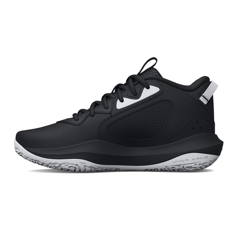 UA LOCKDOWN 6 BASKETBALL SHOES 'BLACK'