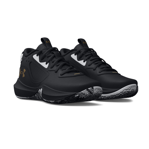 UA LOCKDOWN 6 BASKETBALL SHOES 'BLACK'