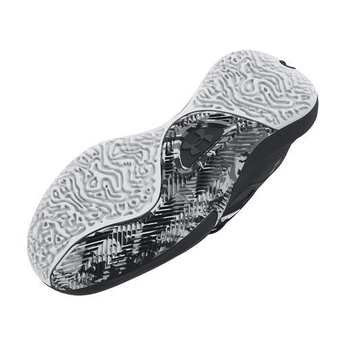 UA LOCKDOWN 6 BASKETBALL SHOES 'BLACK'