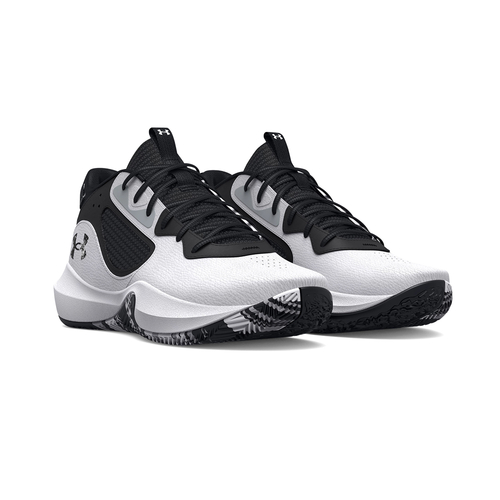 UA LOCKDOWN 6 BASKETBALL SHOES 'WHITE'