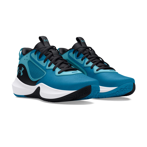 UA LOCKDOWN 6 BASKETBALL SHOES 'BLUE'