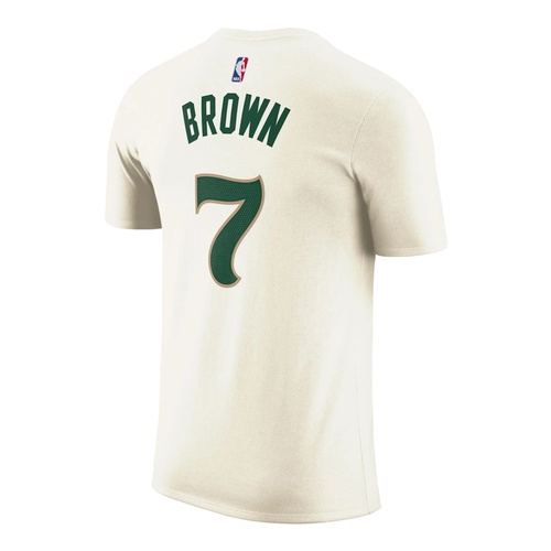 NIKE BOSTON CELTICS JAYLEN BROWN #7 CITY EDITION NBA T-SHIRT 'WHITE'