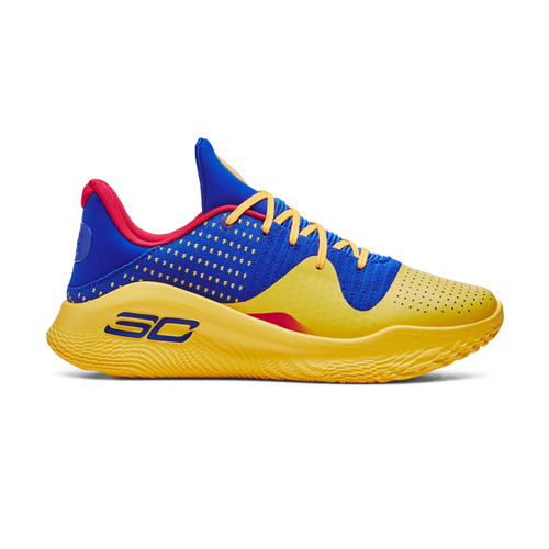 UA CURRY 4 LOW FLOTRO BASKETBALL SHOES 'BLUE'