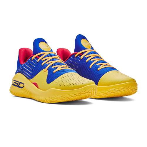 UA CURRY 4 LOW FLOTRO BASKETBALL SHOES 'BLUE'