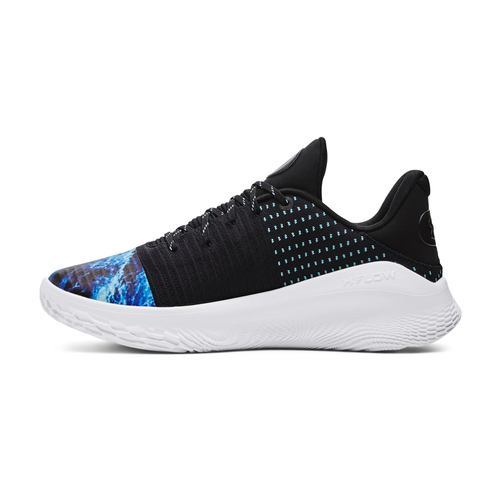 UA CURRY 4 LOW FLOTRO BASKETBALL SHOES 'DARK WATER/BLUE'