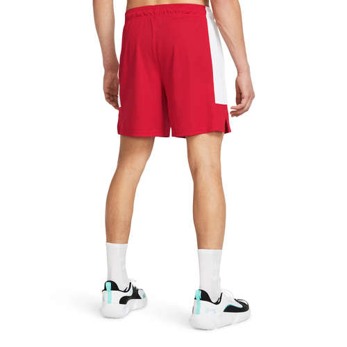 UA BASELINE SHORTS 'RED'