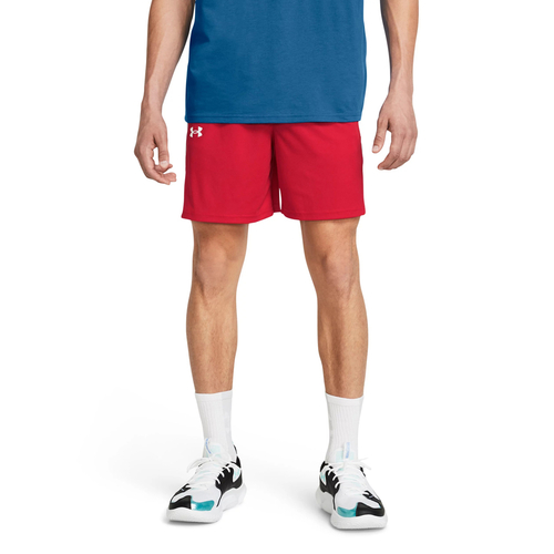 UA BASELINE SHORTS 'RED'