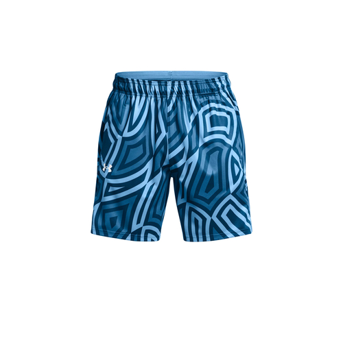 UA BASELINE PRINTED SHORTS 'BLUE'