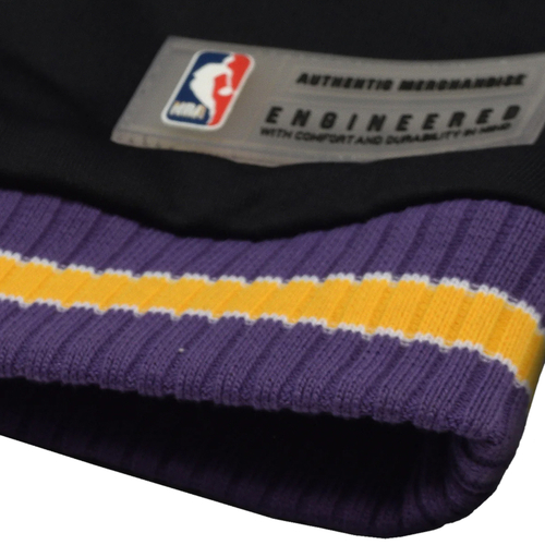 NBA LOS ANGELES LAKERS PRINTED VARSITY JACKET 'BLACK'