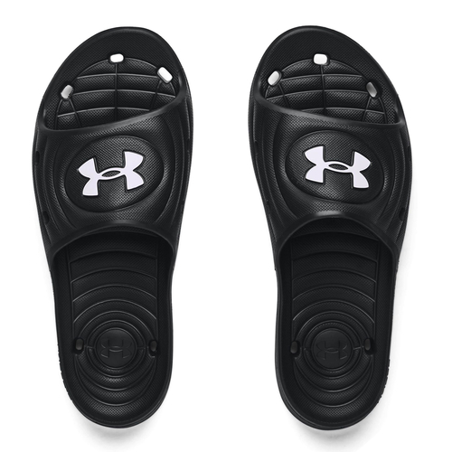 UA LOCKER IV MEN'S SLIDES 'BLACK'