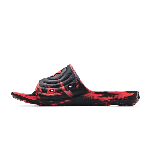 UA LOCKER CAMO MEN'S SLIDES 'RED'