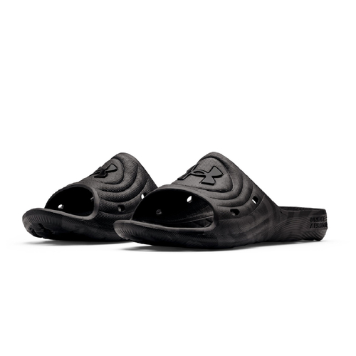 Under Armour UA Locker Camo Men s Slides Black NBA