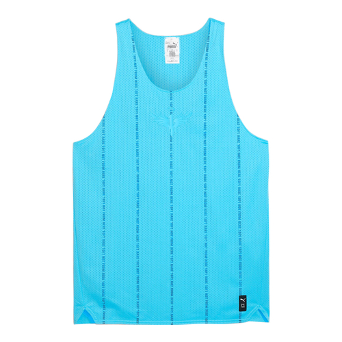 PUMA MELO ALWAYZ ON TANK T-SHIRT 'BRIGHT AQUA/BLUE'