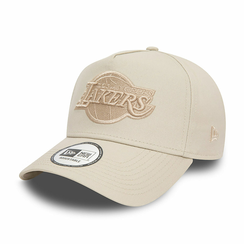 NEW ERA LOS ANGELES LAKERS NBA 9FORTY E-FRAME CAP 'BEIGE'