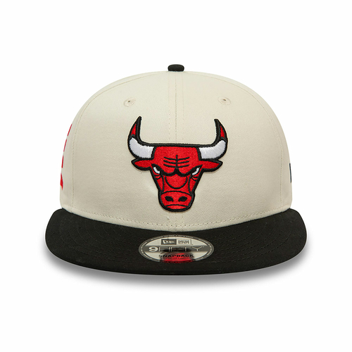 CHICAGO BULLS NBA LOGO 9FIFTY SNAPBACK CAP 'BEIGE'