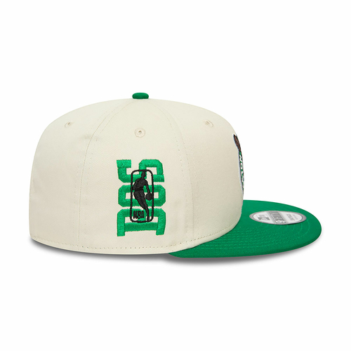 NEW ERA BOSTON CELTICS NBA LOGO 9FIFTY SNAPBACK CAP 'BEIGE'