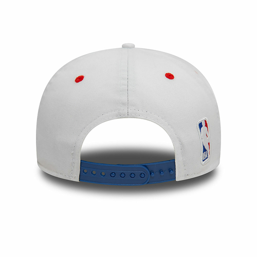 NBA LOGO GOLFER SNAPBACK CAP 'WHITE'