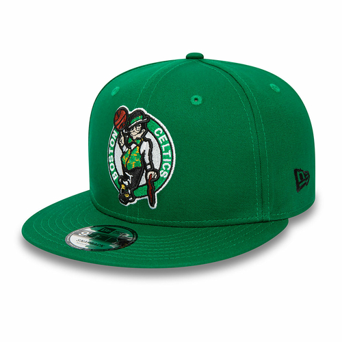 NEW ERA BOSTON CELTICS NBA REAR LOGO 9FIFTY SNAPBACK CAP 'GREEN'