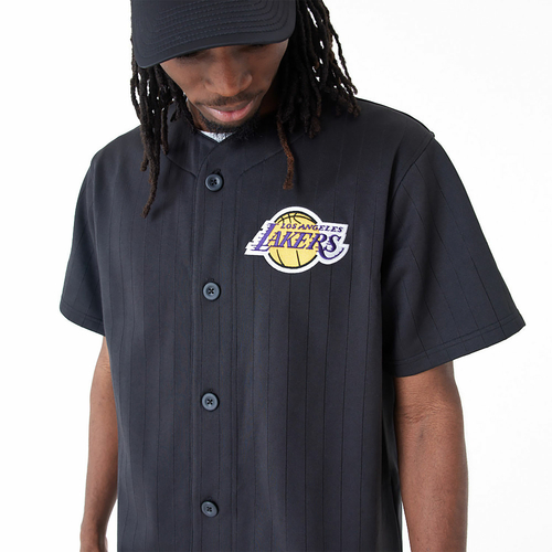 NEW ERA LOS ANGELES LAKERS NBA TEAM LOGO T-SHIRT 'BLACK'