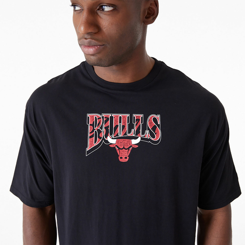 NEW ERA CHICAGO BULLS NBA CHAMPIONSHIP OVERSIZED T-SHIRT 'BLACK'