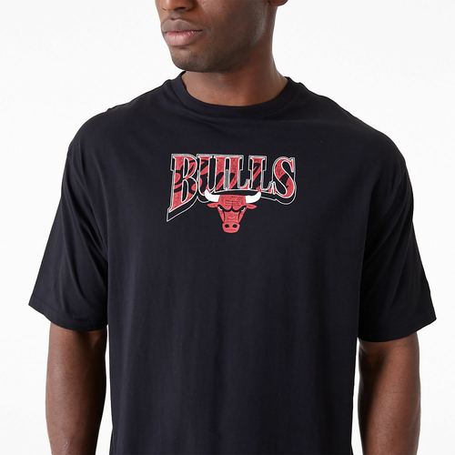 NEW ERA CHICAGO BULLS NBA CHAMPIONSHIP OVERSIZED T-SHIRT 'BLACK'