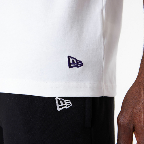 NEW ERA LOS ANGELES LAKERS NBA ARCH GRAPHIC OVERSIZED T-SHIRT 'WHITE'