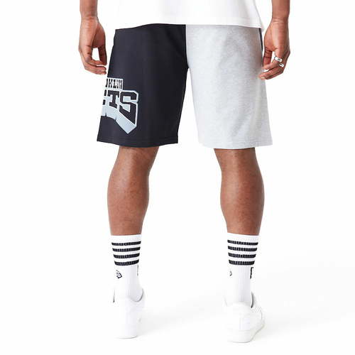 NEW ERA BROOKLYN NETS NBA GRAPHIC SHORTS 'GREY'