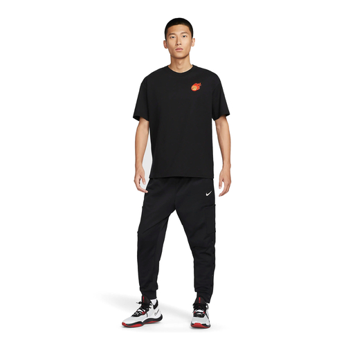 NIKE MAX90 BASKETBALL T-SHIRT 'BLACK'