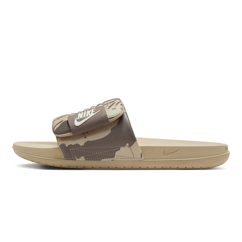 NIKE OFFCOURT ADJUST MEN'S SLIDES 'BEIGE/OLIVE/GREY'