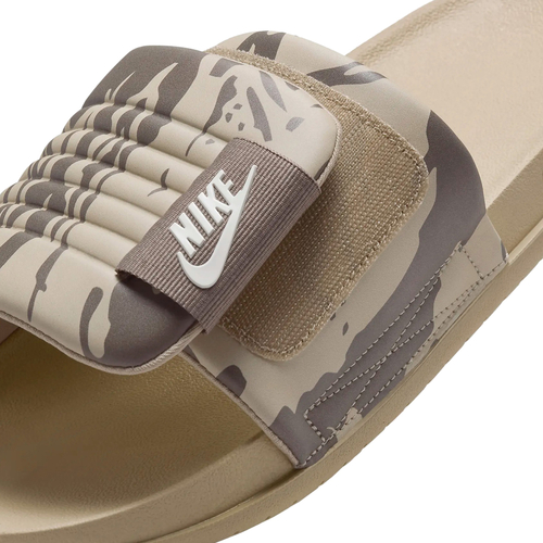 NIKE OFFCOURT ADJUST MEN'S SLIDES 'BEIGE/OLIVE/GREY'