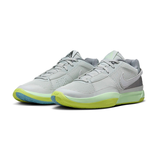 Grey and green nike shoes hotsell