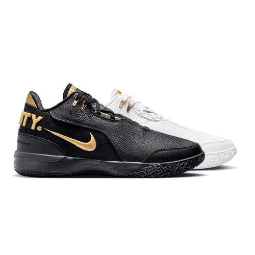 Black white nike basketball shoes online