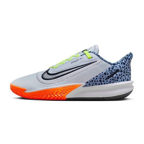 NIKE PRECISION 7 EASYON ELECTRIC BASKETBALL SHOES 'GREY'