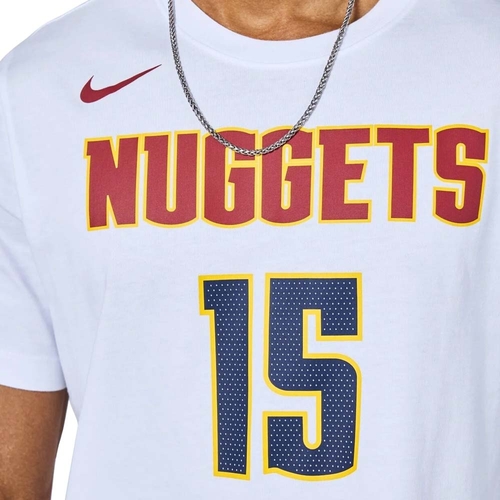 NIKE NBA DENVER NUGGETS NIKOLA JOKIC T-SHIRT 'WHITE'