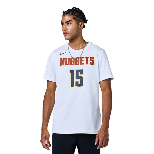 NIKE NBA DENVER NUGGETS NIKOLA JOKIC T-SHIRT 'WHITE'