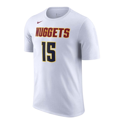 NIKE NBA DENVER NUGGETS NIKOLA JOKIC T-SHIRT 'WHITE'