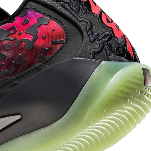 JORDAN ZION 3 PF 'GALAXY' BASKETBALL SHOES 'BLACK/PURPLE/BLUE'