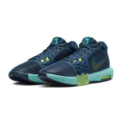 Mens blue nike basketball shoes best sale