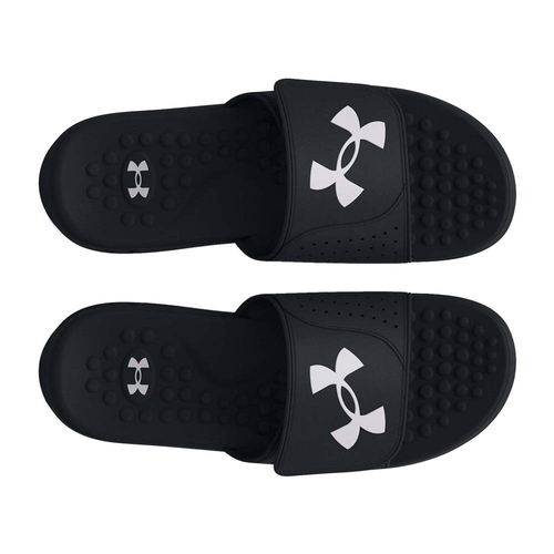 Black under armour slides online