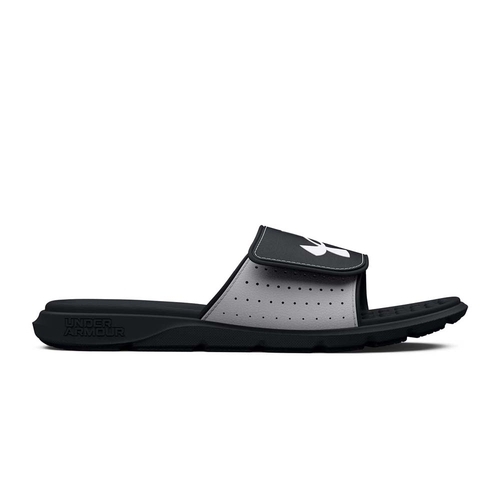 UA IGNITE PRO MEN'S SLIDES 'BLACK/GREY'