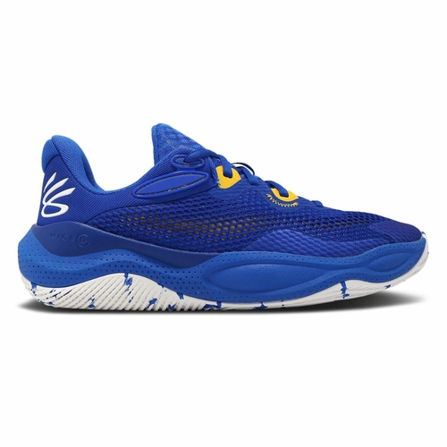 UA CURRY SPLASH 24 AP BASKETBALL SHOES 'BLUE'