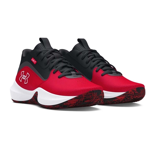 UA LOCKDOWN 7 BASKETBALL SHOES 'RED'