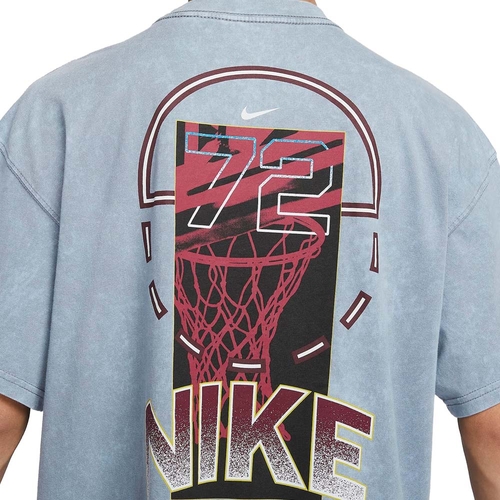 NIKE MEN'S MAX90 BASKETBALL T-SHIRT 'COOL GREY'