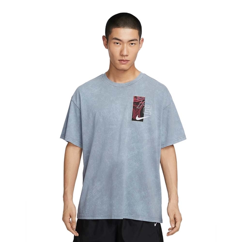 NIKE MEN'S MAX90 BASKETBALL T-SHIRT 'COOL GREY'