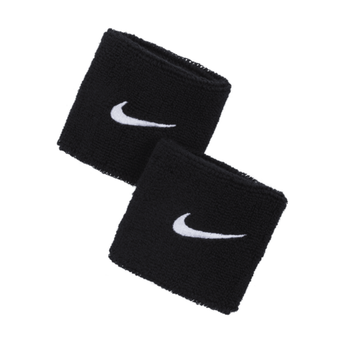 NIKE SWOOSH (1 PAIR) WRISTBANDS 'BLACK'