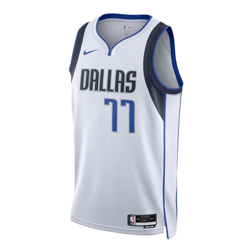 Nike Nike Dallas Mavericks Luka Doncic Association Edition Dri Fit Nba Swingman Jersey White NBA