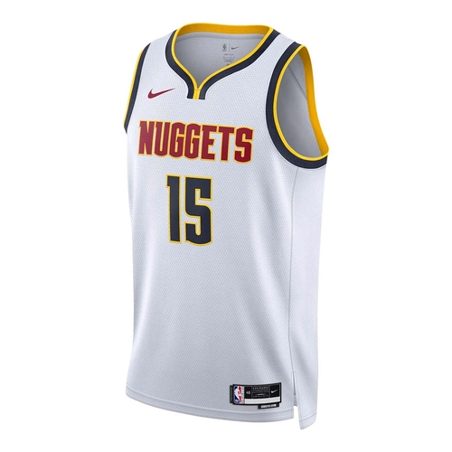 NIKE DENVER NUGGETS NIKOLA JOKIC DRI-FIT NBA SWINGMAN JERSEY ASSOCIATION EDITION 'WHITE'