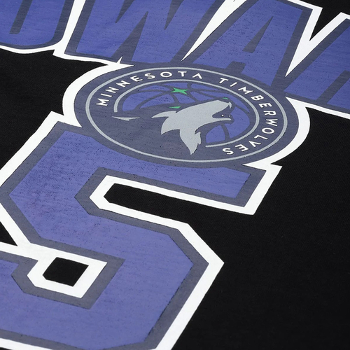 NBA ANTHONY EDWARDS PRINTED OVERSIZED T-SHIRT 'BLACK'