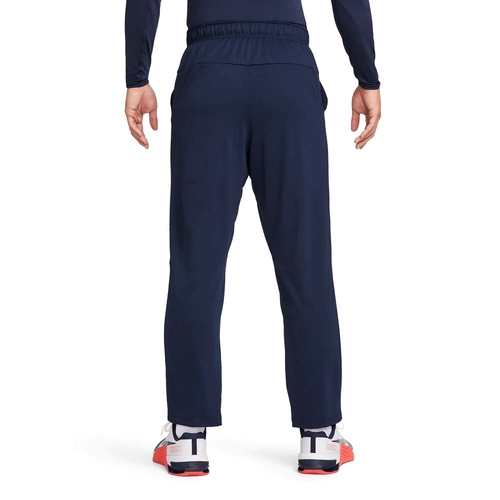 NIKE TOTALITY MEN'S DRI-FIT OPEN HEM VERSATILE TROUSERS 'NAVY BLUE'