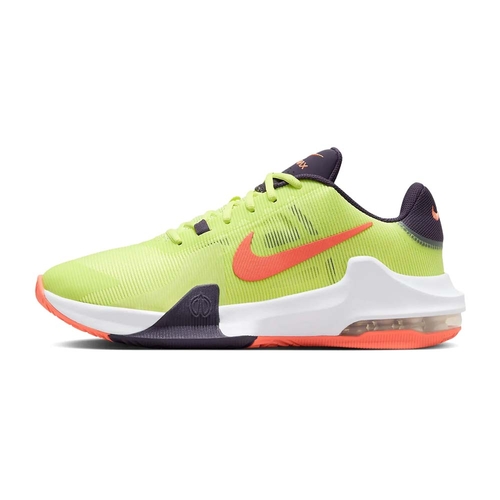 NIKE IMPACT 4 BASKETBALL SHOES 'LIGHT LEMON TWIST/DARK RAISIN/WHITE'